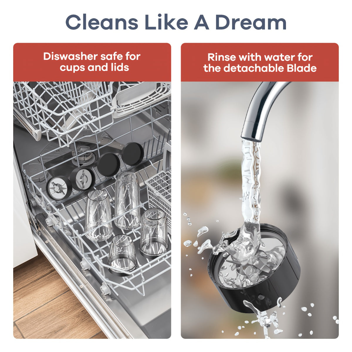 900W Personal Blender & Juicer Set – 15pcs with 4 Cups