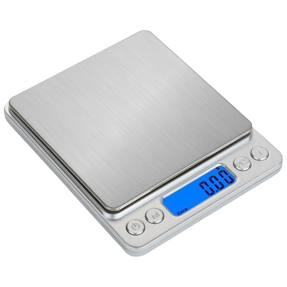 2kg/3kg/500g Small Digital Food Scale Accurate Weighting Multifunction Kitchen Scale High Accuracy Gram Scale for Jewelry/Baking