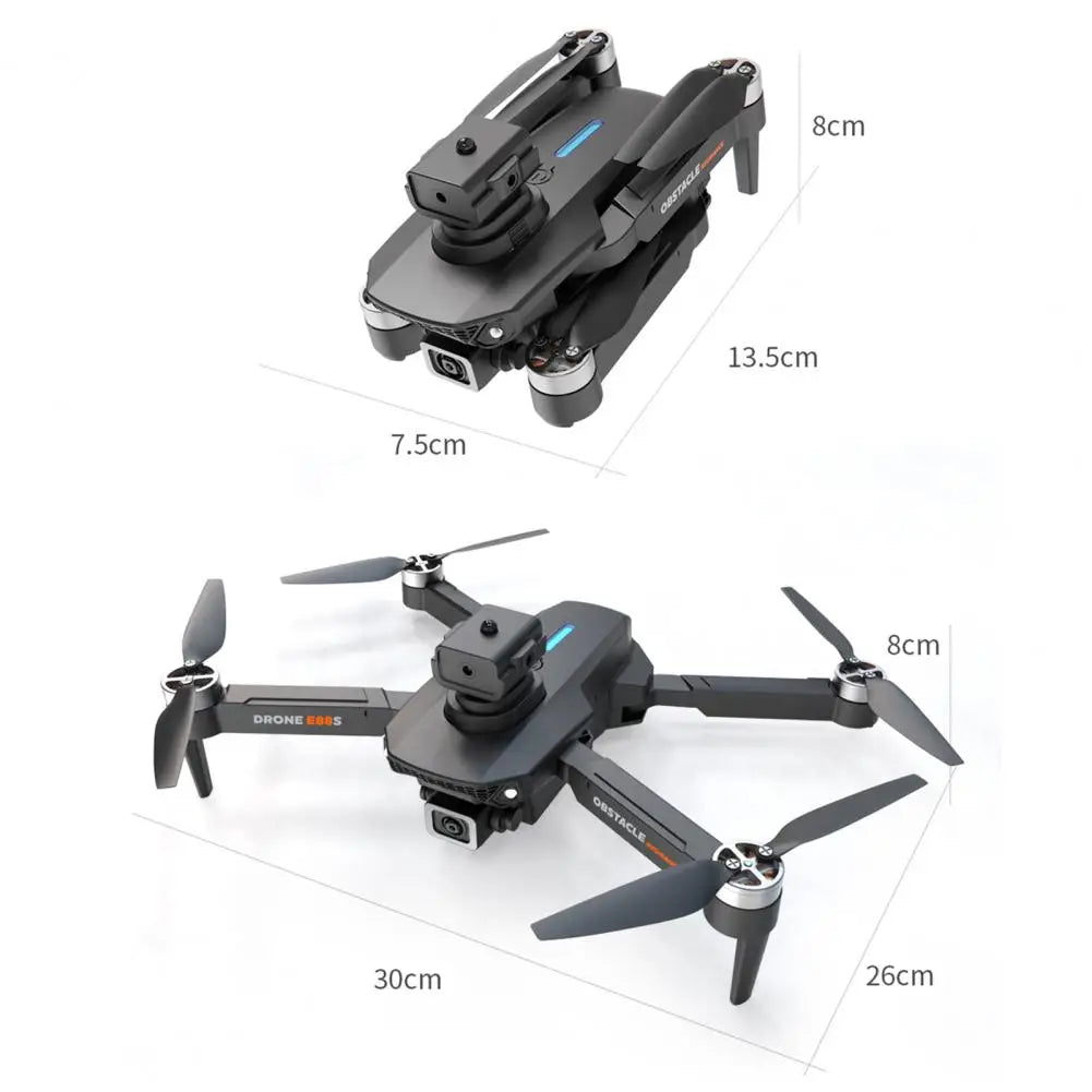 Drone with Obstacle Avoidance Camera Drone High-tech Remote Control Drone with Dual Cameras Obstacle for Kids for Beginners