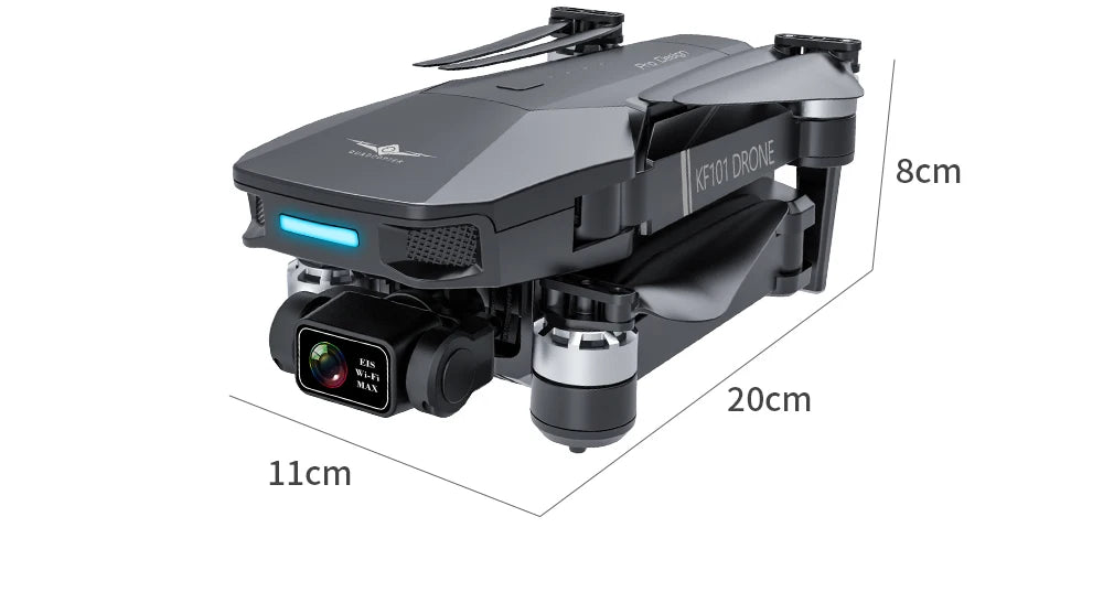 KF101 MAXS 4K GPS Drone with 3-Axis Gimbal & EIS