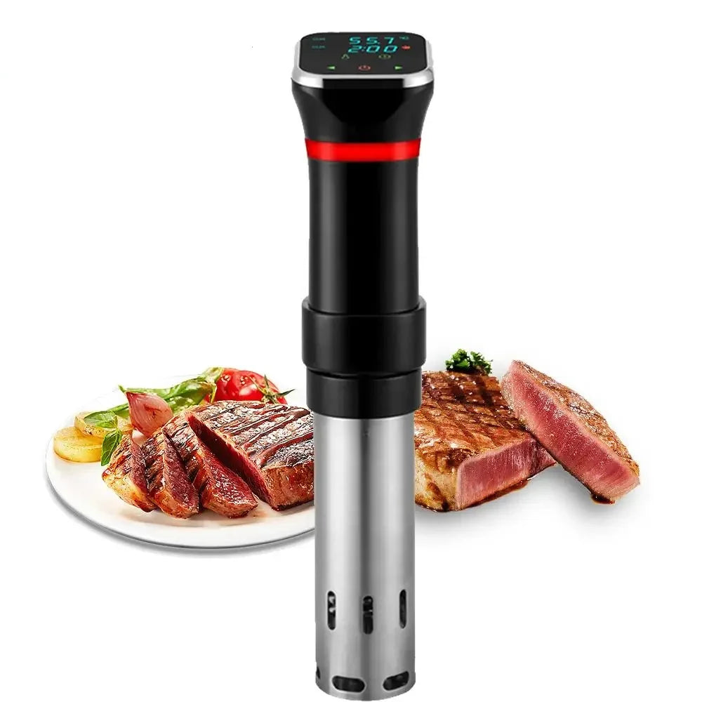 1100W Portable Sous Vide Cooker Immersion Circulator Accurate Cooking Vacuum Cooker with Digital Display Timer Kitchen Gadgets