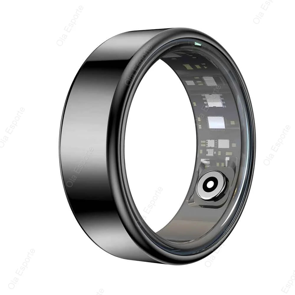 Smart Ring Newest Intelligent Wearable Device For Men Women Bluetooth Heart Rate Sleep Health Monitor Waterproof for IOS Android