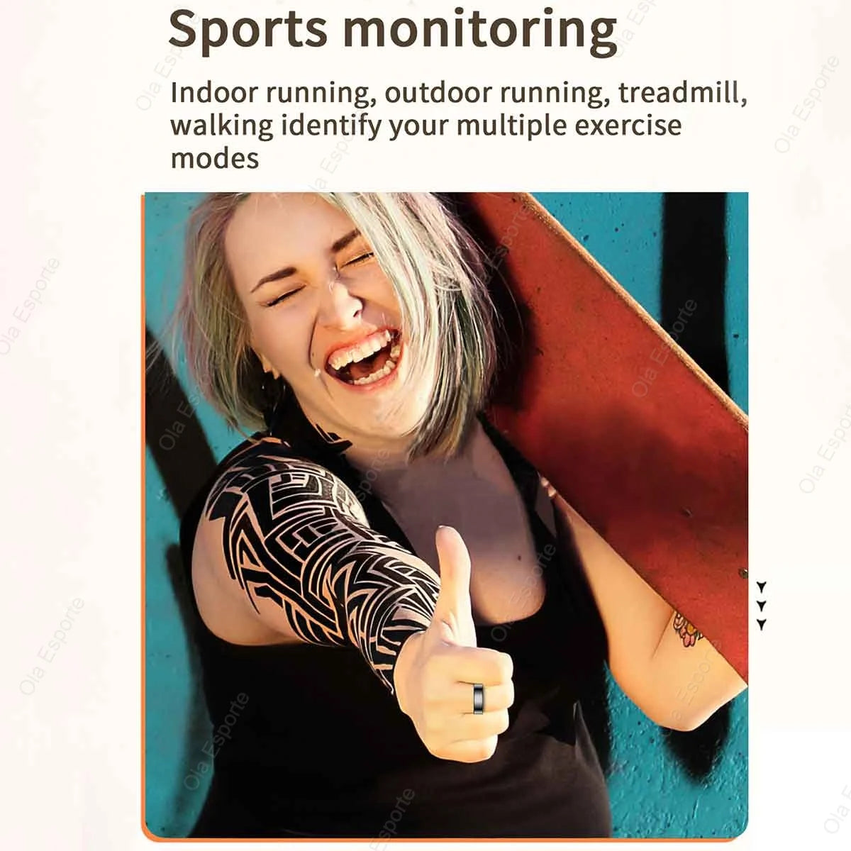 Smart Ring Newest Intelligent Wearable Device For Men Women Bluetooth Heart Rate Sleep Health Monitor Waterproof for IOS Android