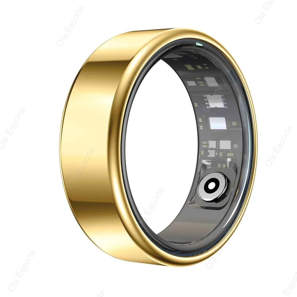 Smart Ring Newest Intelligent Wearable Device For Men Women Bluetooth Heart Rate Sleep Health Monitor Waterproof for IOS Android