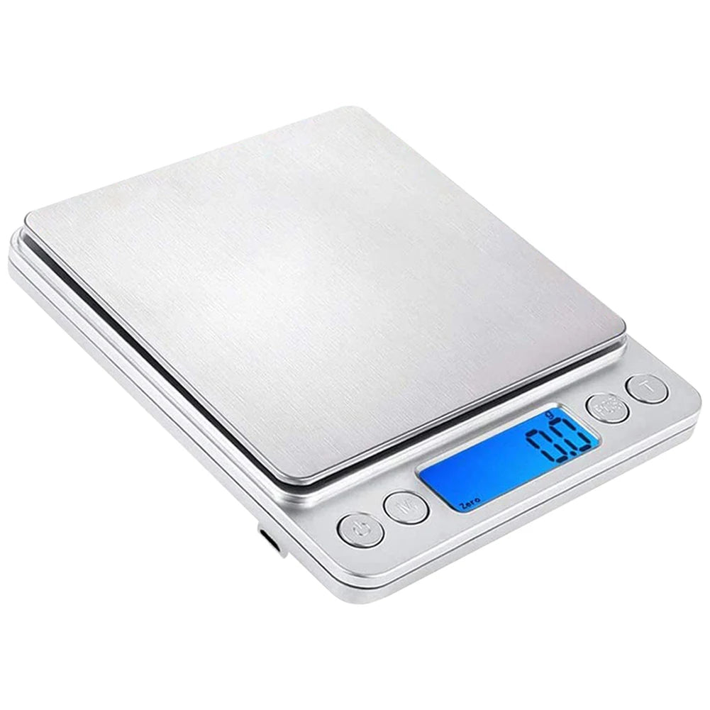 2kg/3kg/500g Small Digital Food Scale Accurate Weighting Multifunction Kitchen Scale High Accuracy Gram Scale for Jewelry/Baking