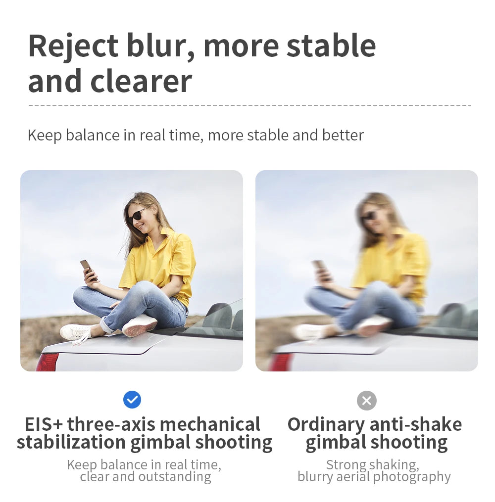 KF101 MAXS 4K GPS Drone with 3-Axis Gimbal & EIS