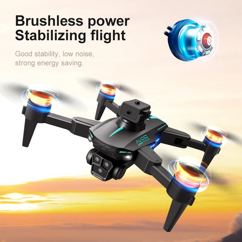 New KY605S MAX LCD Screen Drone 8k Profesional HD Camera Obstacle Avoidance Aerial Photography Optical Flow Foldable Quadcopter