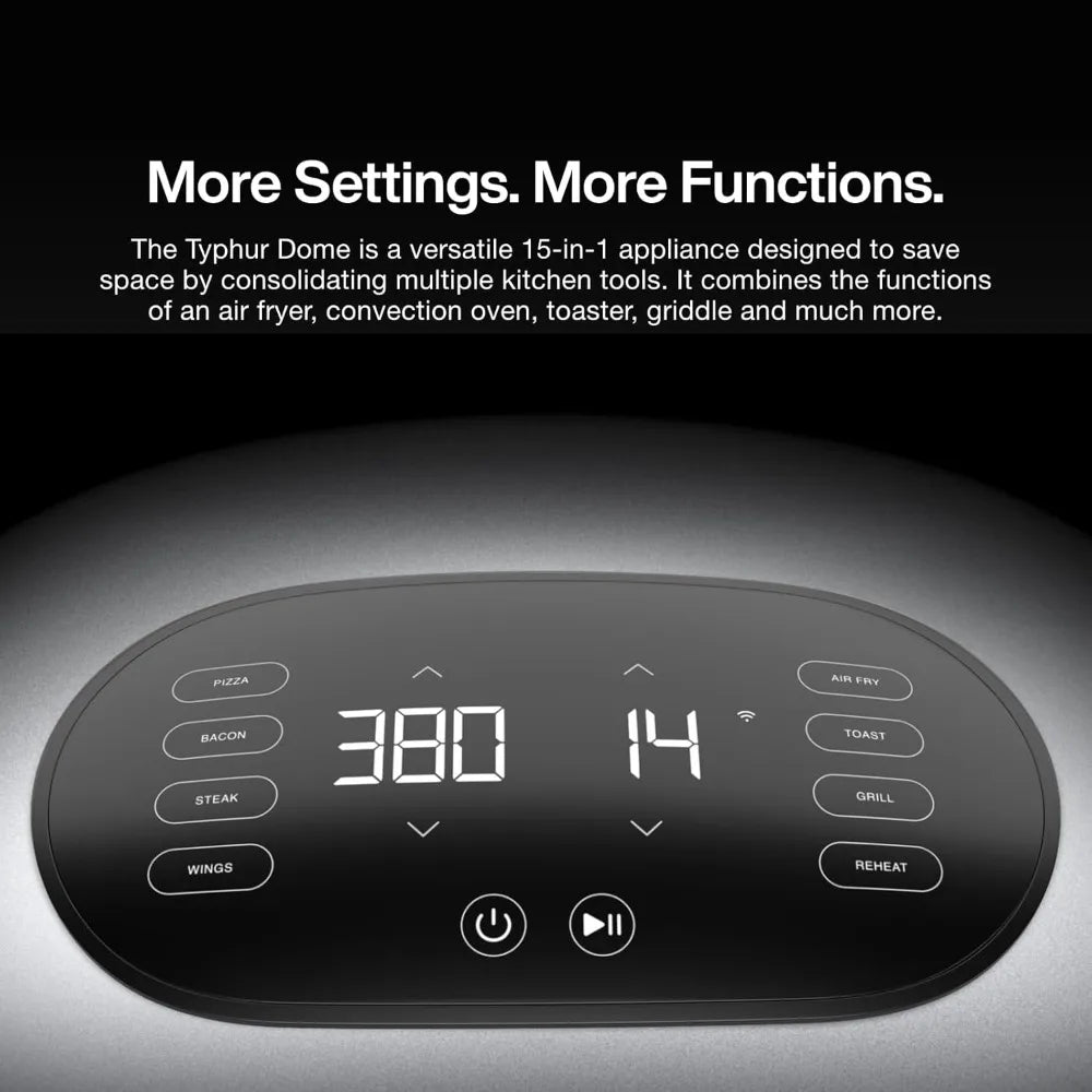 Air Fryer, Extra Large with Superior Airflow, Self-cleaning Smart Digital Fryer with PFAS free Basket for Quick Easy Meals