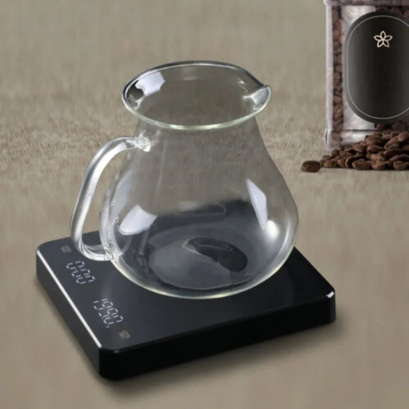 Modern Electronic Digital LED Display Screen Coffee Scale With Timer Portable 3kg/0.1g Kitchen Accessories