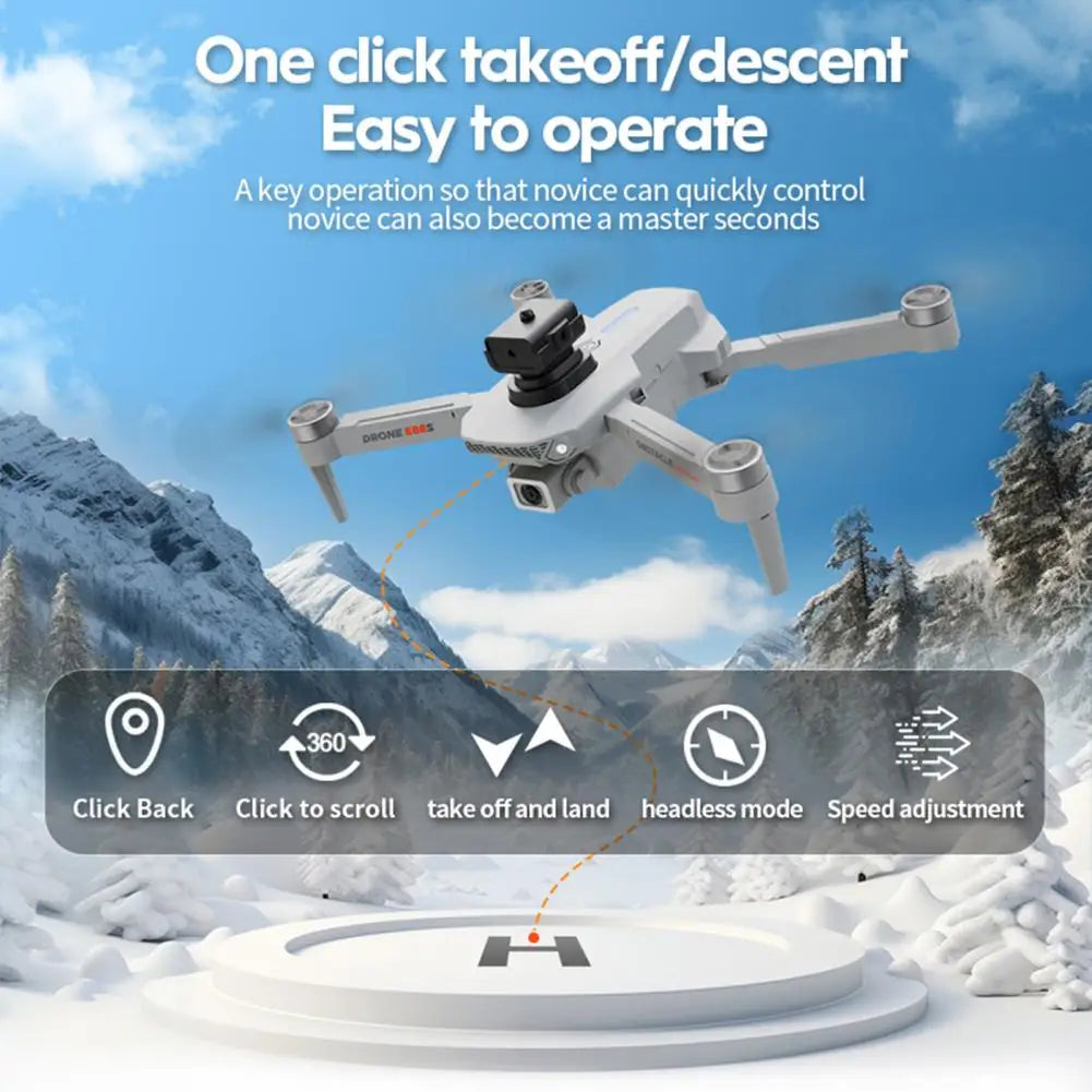 Drone with Obstacle Avoidance Camera Drone High-tech Remote Control Drone with Dual Cameras Obstacle for Kids for Beginners