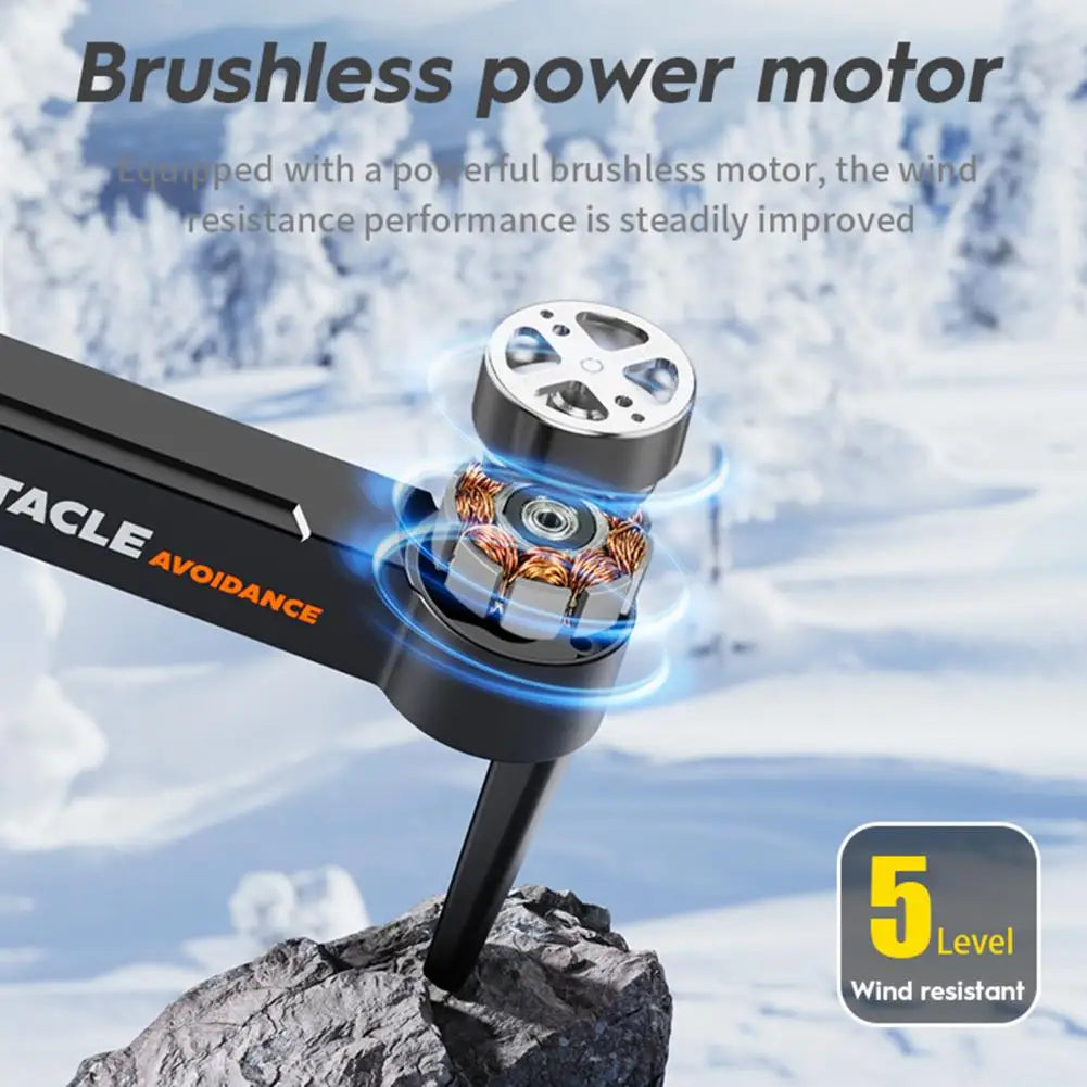 Drone with Obstacle Avoidance Camera Drone High-tech Remote Control Drone with Dual Cameras Obstacle for Kids for Beginners