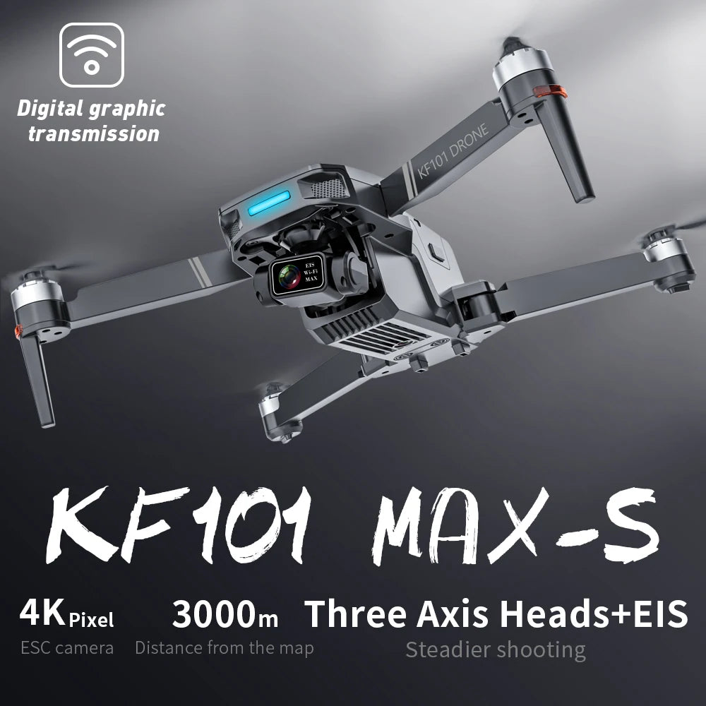 KF101 MAXS 4K GPS Drone with 3-Axis Gimbal & EIS